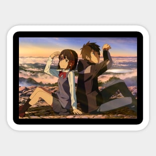 Your Name | Mitsuha and Taki Sticker